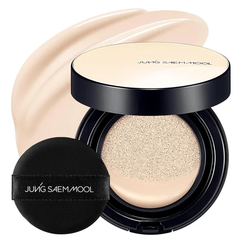 Miniatura 45 de JUNG SAEM MOOL [SPF] Cojín Esencial Skin Nuder (19 Pink Light) Recambio Incluido (0.98 Fl Oz) SPF50 Espectro Amplio Acabado Natural