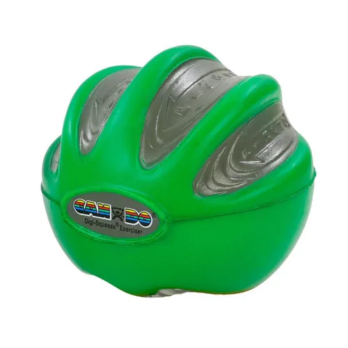 Miniatura 16 de CanDo 10-1995 Digi-squeeze Ejercitador para manos, Grande, M, Verde: Medio, 1