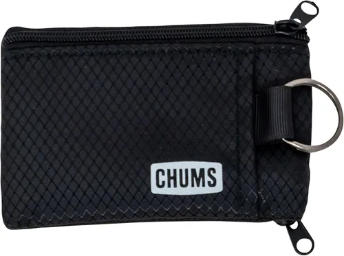Miniatura 11 de Chums Surfshorts Cartera - Cartera ligera y delgada con bloqueo RFID y ventana de identificación transparente - Con cremallera, cartera minimalista