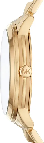 Miniatura 3 de Michael Kors - Reloj de cuarzo para mujer con correa de acero inoxidable Runway Mercer
