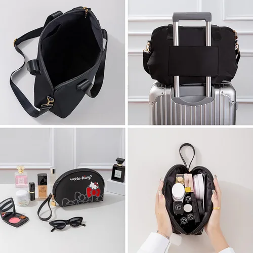 Miniatura 35 de AmBealla Bolsas de viaje con cremallera, bolsa de fin de semana, ligera para mujer, bolsa de lona para llevar en el gimnasio, trabajo