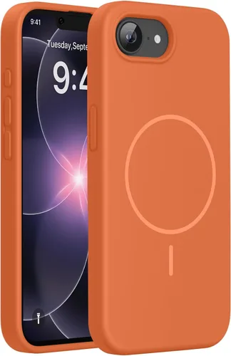 Miniatura 161 de Miracase Funda diseñada para iPhone 13, con protector de pantalla de vidrio templado, forro de microfibra suave antiarañazos, funda de goma