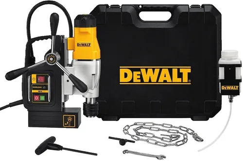 Miniatura 2 de DEWALT - Prensa de taladro de 2 velocidades, magnética, 2 pulgadas con cortador anular HSS de 13/16 x 2 pulgadas (3/4 pulgadas) WELDON