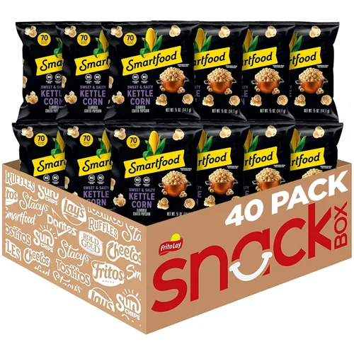Miniatura 11 de Smartfood White Cheddar - Palomitas de maíz, sabor queso cheddar blanco, 0.625 onzas (paquete de 40)