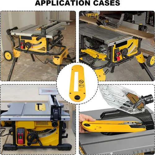 Miniatura 7 de DWE7402DI - Accesorios para sierra de mesa, placa de garganta para sierra de mesa DeWalt de 10 pulgadas, hojas de Dado para sierra de mesa DeWalt