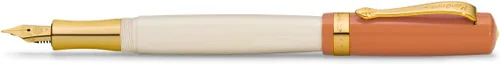 Miniatura 14 de Kaweco STUDENT 20's Jazz Bolígrafo I Business Bolígrafo de acrílico de alta calidad en marrón y crema I Elegante bolígrafo con caja de regalo