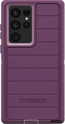 Miniatura 3 de OtterBox Defender Series - Funda para Samsung Galaxy S22 Ultra (solo) - Solo la funda - Protección contra microbios - Embalaje no para venta al por