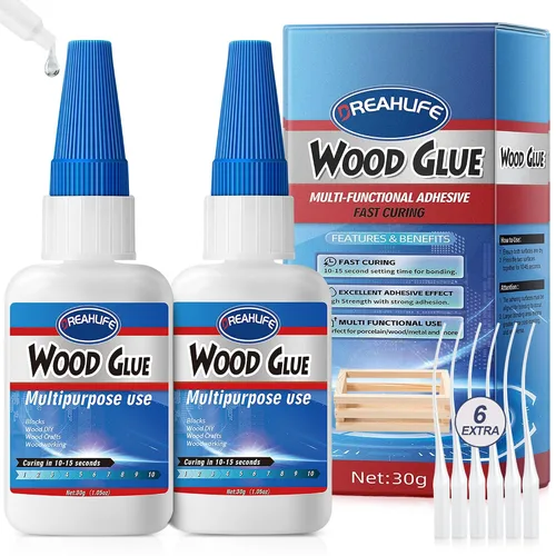 Miniatura 7 de Súper pegamento para reparación de plástico, 30g de pegamento fuerte para plástico, pegamento resistente para acrílico, PLA, juguetes, automóvil