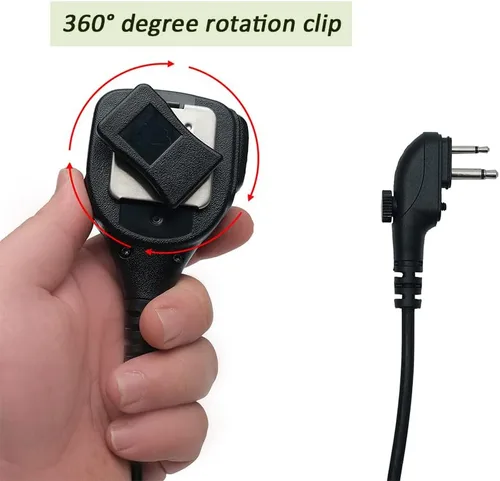Miniatura 2 de Micrófono para HYT Hytera Radio BD500 BD502i PD560 PD502 PD530 TC-600 TC-500 TC-508 TC-610 TC-620 TC-700 TC-518 TC-580 Walkie Talkie Altavoz