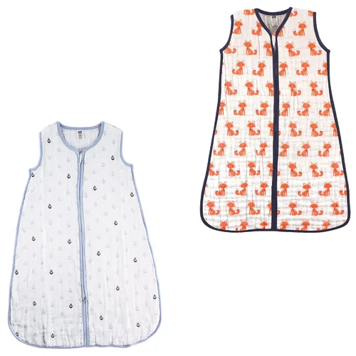 Miniatura 6 de Hudson Baby- Saco de dormir de muselina para bebé, unisex, 0-6 meses