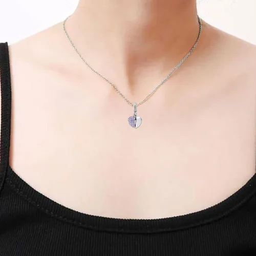 Miniatura 7 de KunBead - Abalorio con forma de corazón con texto en inglés I Love You para pulseras, regalo de cumpleaños para abuela, hermana, mamá, mejor amiga.