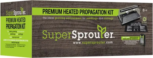 Miniatura 5 de Super Sprouter estación de propagación con bóveda de 7 pulgadas, Premium Propagation Kit con luz T5