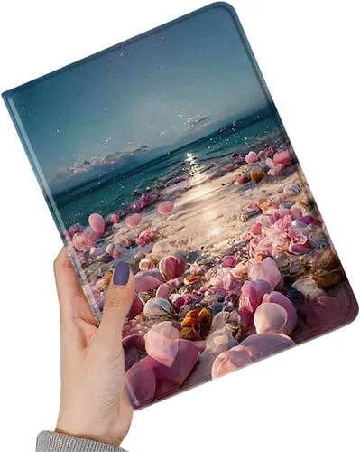 Miniatura 60 de kaidisen Funda de flores compatible con iPad de 9.7 pulgadas, 6ª y 5ª generación, iPad Air/Air 2, diseño de flores, ilustración floral con soporte