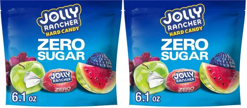 Miniatura 8 de JOLLY RANCHER Bolsa de dulces duros con sabor a fruta variada Zero Sugar, 6.1 onzas
