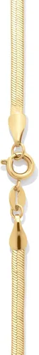 Miniatura 4 de Tienda Essentials Cadena de espiga chapada en oro o plata esterlina de 14 quilates