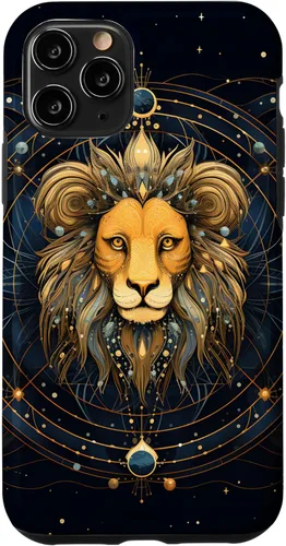 Miniatura 28 de Funda para iPhone 12 mini Leo signo del zodiaco León Horóscopo Constelación