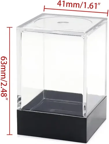 Miniatura 7 de 36 de paquete de dados de 12 mm de 6 caras MINI, juego de dados de patrón de perla, dados estándar de 6 caras para Yahtzee, Bunco o enseñanza