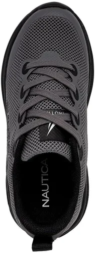 Miniatura 4 de Nautica Zapatos deportivos con cordones para niños, cómodos zapatos para correr para niños y niñas, niños pequeños y grandes