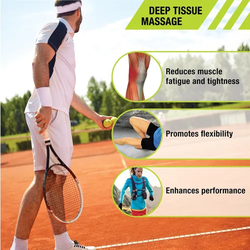Miniatura 3 de Pro-Tec Athletics Orb Massage Balls, Vary in Size and Color, Deep Tissue Massage, Muscle Relief, Promotes Flexibility, Hamstring, Quadriceps, Calf
