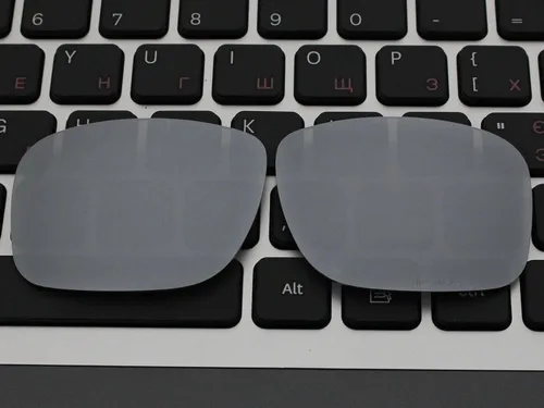 Miniatura 5 de Lentes polarizadas de repuesto para gafas de sol Oakley Holbrook OO9102 (espejo titanio)