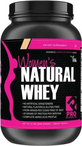 Miniatura 12 de Her Natural Whey- Proteína en polvo para mujeres para bajar de peso y para apoyar la masa muscular magra – bajo en carbohidratos – sin gluten – rBGH