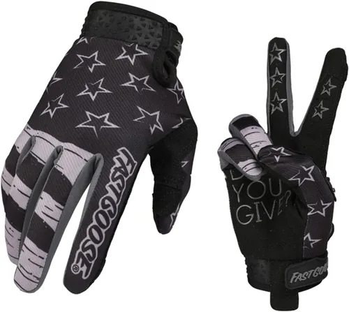 Miniatura 2 de Star - Guantes de motocicleta para bicicleta, de dedo completo, todoterreno, deportes al aire libre para hombres y mujeres y montañismo