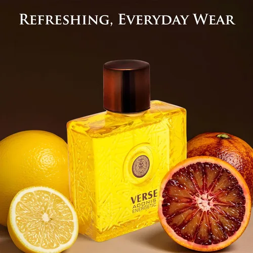 Miniatura 4 de Verse Adonis Energetic for Men - Fragancia fresca de larga duración, aroma audaz y vigorizante, perfecto para uso de día y noche, aroma energizante