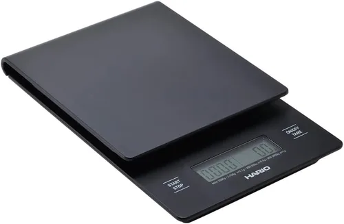 Hario Báscula de goteo V60, color negro (nuevo modelo)