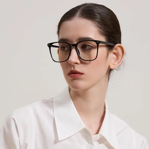 Miniatura 3 de Oversized Square Blue Light Blocking Glasses for Women Men, Anti-Fatigue Computer Monitor Glasses Reduce Eye Strain