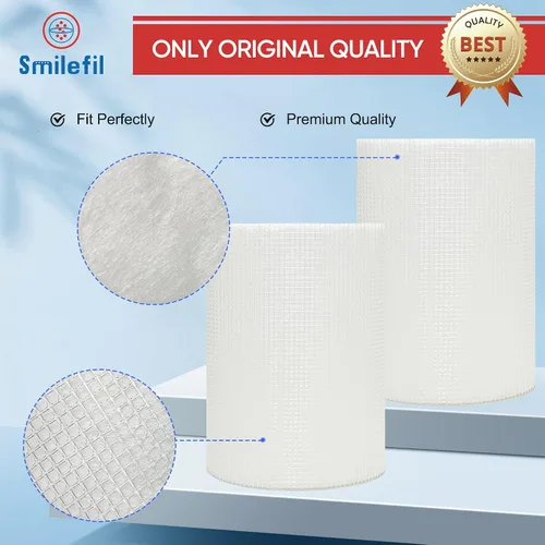 Miniatura 5 de Smilefil - Paquete de 4 fundas de repuesto para filtro de poste de alta calidad compatibles con purificadores de aire IQAir GC MultiGas Series