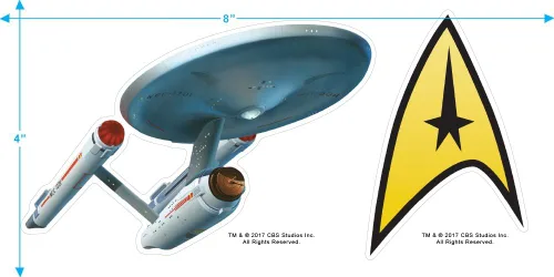 Miniatura 3 de Star Trek I Just Boldly Went - Enterizo y calcomanías para bebés y niñas