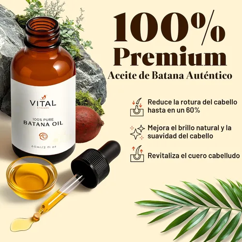 Miniatura 3 de Aceite de Batana para el Crecimiento del Cabello – Aceite de Batana 100% Puro y Orgánico de Honduras – Fortalece, Espesa y Restaura el Cabello