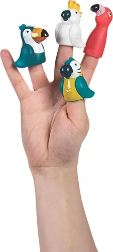 Miniatura 2 de Fun Express Pretty Birds - Marionetas de dedo - Juguetes - 12 piezas