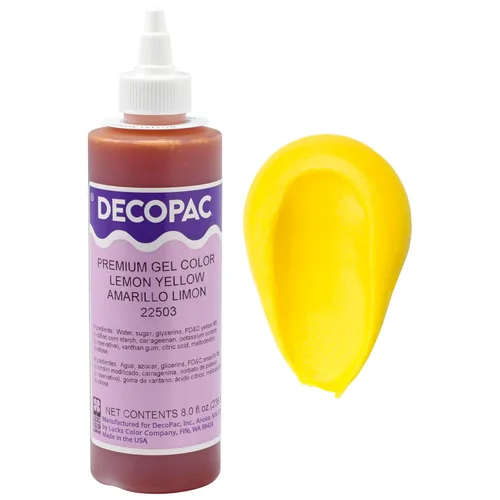 Miniatura 29 de DecoPac Colorante Alimentario en Gel Premium Colorante Alimentario Blanco para Repostería 8oz Blanqueador para Crema de Mantequilla, Fondant