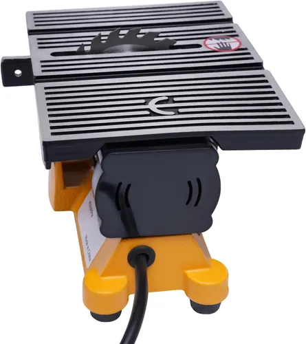 Miniatura 2 de Mini banco de sierra de mesa de 90 W 1/8 HP de 4 pulgadas, máquina de corte de piedra de vidrio y madera, mini herramienta de corte de sierra