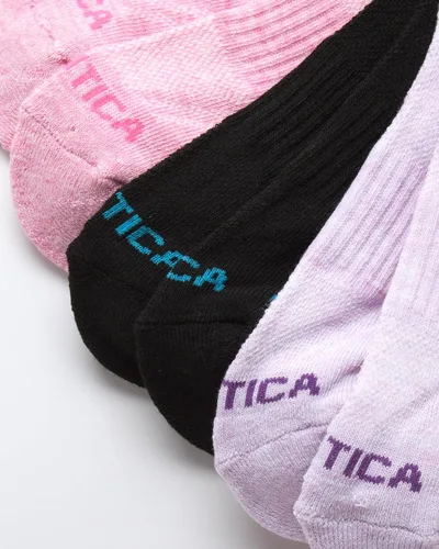 Miniatura 5 de Nautica Calcetines deportivos de corte bajo para mujer (paquete de 6)