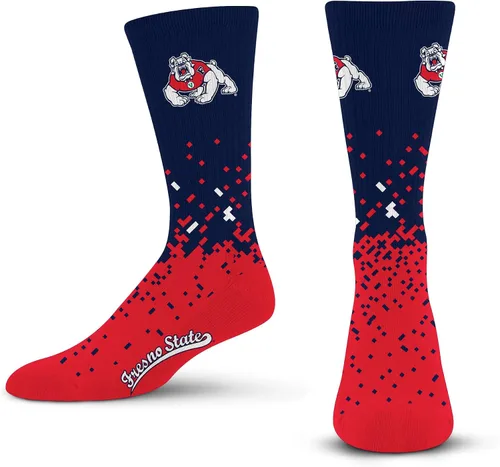 Miniatura 20 de For Bare Feet Calcetines de la NCAA para niños y niñas, unisex, Spray Zone Crew, para jóvenes