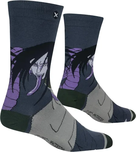 Miniatura 3 de Odd Sox, Naruto Shippuden, calcetines novedosos de anime para hombre, divertidos dibujos animados