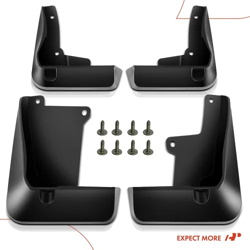 Miniatura 8 de A-Premium Juego de 4 guardabarros con accesorios compatibles con Toyota Camry (para híbrido LE/XLE, L), solo sedán, delantero y trasero