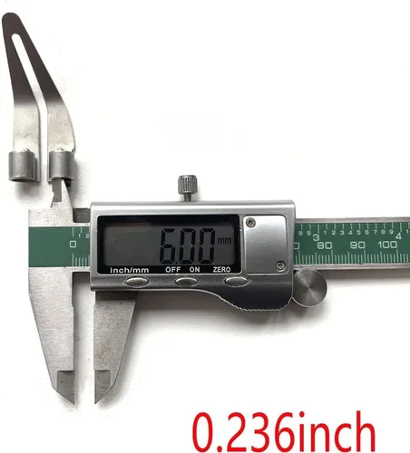 Miniatura 2 de Paquete de 6 puntas de soldadura de plástico para soldadura de plástico, kit de reparación de parachoques de automóvil, pistola de soldadura