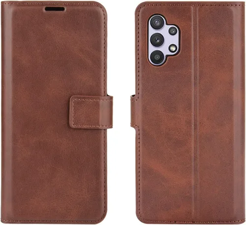 Funda con tapa para Samsung A32 4G Wallet PU Funda protectora magnética para teléfono móvil Samsung Galaxy A32 LTE A325M 6.4 pulgadas Folio Book