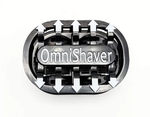 Miniatura 2 de Omnishaver clásico 2X – Negro – La forma más rápida de afeitarse la cabeza, las piernas, los brazos, el cuerpo una alternativa a las maquinillas