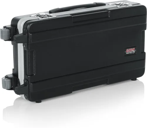 Miniatura 9 de Gator Cases Moldeado Pop-Up Mixer Case w/Wheels, 12U, 6.5" Profundidad (G-MIX-12 PU)