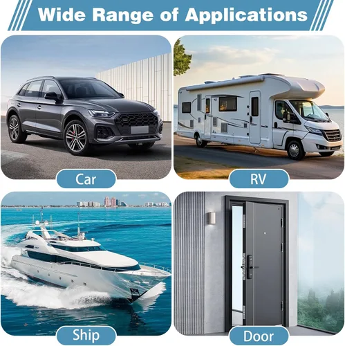 Miniatura 6 de DGSL Tira de Sellado para Puerta de Coche, Burlete para Puerta con Pera Superior, Sellado Automotriz para Coches, Barcos, Vehículos Recreativos