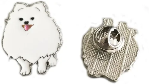 Miniatura 49 de Broche de perro carlino encantador para mascotas, broche de ramillete de metal, placa de identificación para perro, regalo de cumpleaños de Navidad