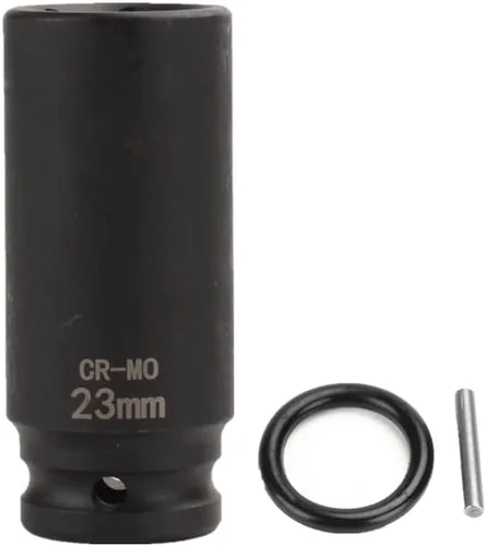 Miniatura 19 de FLZOSPER Toma de impacto de 6 puntos de 1/2 pulgada x 0.394 in de profundidad, 42 CR-MO