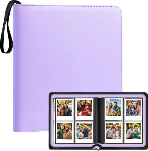 Miniatura 10 de Álbum de fotos con 256 bolsillos para cámara Fujifilm Instax Wide 300, para álbum de fotos Polaroid 600, álbums para Polaroid Now+ Now OneStep2