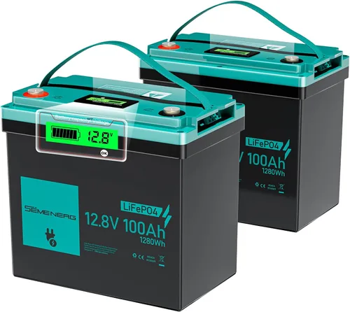 Miniatura 11 de Batería de litio de 12 V 6 Ah, más de 3000 ciclos LiFePO4 BMS integrado de 10 A, ciclo profundo de 6 Ah, ideal para suministro de iluminación