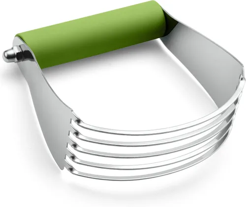 Miniatura 20 de Spring Chef Mezclador de Masa de Tamaño Mediano para Hornear, Herramienta Cortadora de Masa de Acero Inoxidable, Herramienta Manual de Cortador
