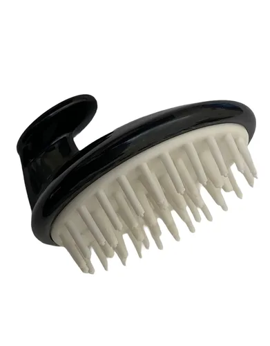 G.B.S Cepillo masajeador de cuero cabelludo con cerdas de silicona suaves y flexibles, promueve el crecimiento del cabello, mejora la circulación,